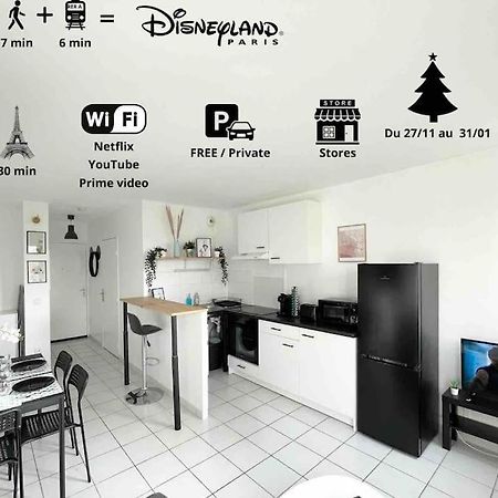 Mickey'S House - Apartments 4 Persons - 10 Min Disneyland Paris Бюсси-Сен-Жорж Экстерьер фото